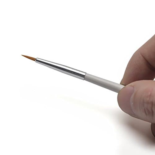 MEEDEN Lot de 2 pinceaux de Peinture de détail – 12 pinceaux Miniatures pour Les détails Fins et la Peinture Artistique – Acrylique, Aquarelle, Huile – Miniatures, modèles, Kits d'avion