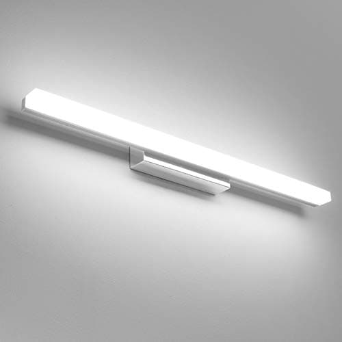 Klighten Lampe Miroir LED salle de Bains 14W 60cm, IP44 Lumiere Salle de Bain Miroir Moderne, Applique Murale Salle de Bain, 110-240V, 910 Lumen, Blanc Froid 6000K