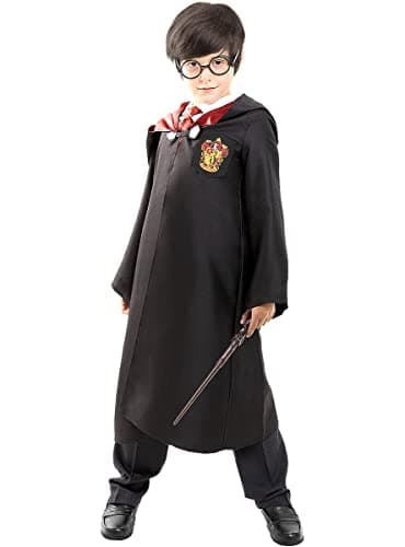 Funidelia | Déguisement Harry Potter - Gryffondor pour fille et garçon Poudlard & Magiciens - Déguisement pour enfant et accessoires pour Halloween, carnaval et fêtes. - Taille 7-9 ans