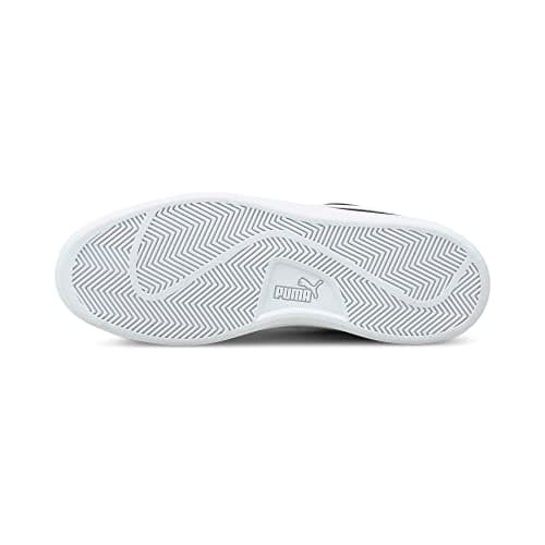 PUMA Smash V2, Baskets Mixte, Peacoat Puma Blanc, 43 EU
