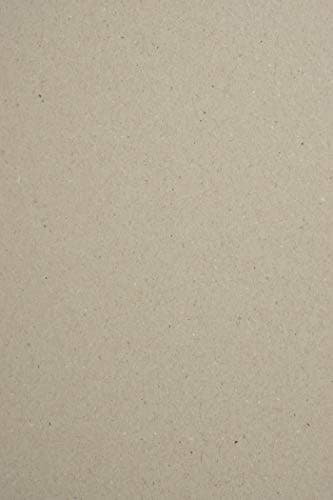 Netuno 20 Feuilles de Carton Gris A5 148x210 mm Carton de Reliure 1,7 mm Papier cartonné Gris 1046g idéal pour Bricolage Reliure de Livres création de calendriers DIY Loisirs creatifs modélisme