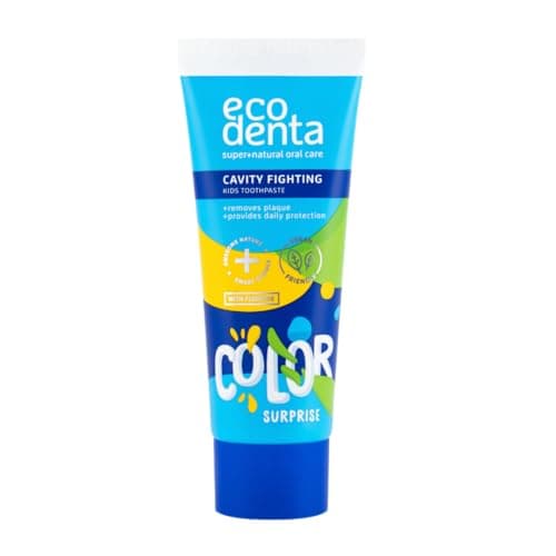 Ecodenta Dentifrice Enfants pour Combattre les Caries Dentifrice 75ml Au Fluor Xylitol