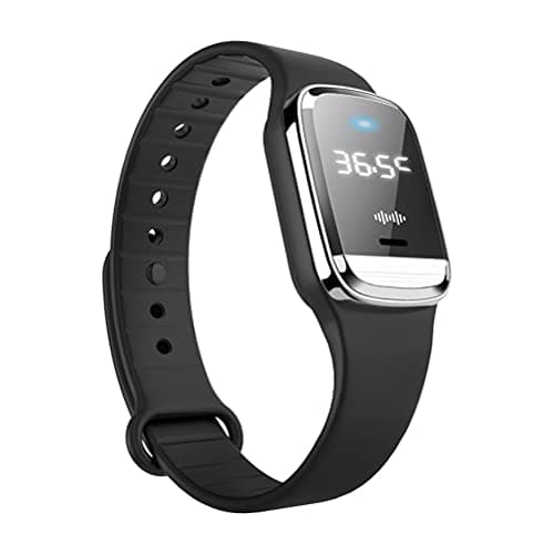 Tixiyu Bracelet anti-moustique ultrasonique rechargeable par USB - Montre intelligente légère pour la randonnée, la pêche, le camping - Montre électronique anti-moustiques pour enfants et adultes