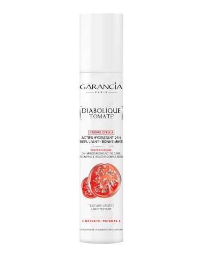 Garancia - Crème Hydratante Visage - DIABOLIQUE TOMATE Crème d'Eau - Effet Bonne Mine Immédiat, Repulpante, Auto Hydratation 24h - 30 ml