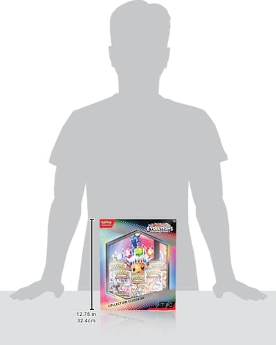 JCC Pokémon : Collection classeur Écarlate et Violet – Évolutions Prismatiques (classeur à 378 Pochettes et 5 boosters)