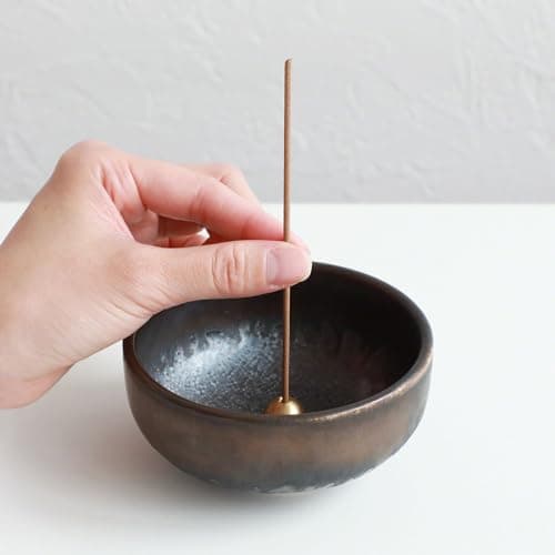 Asayu Japan Bâtons Encens Japonais Traditionnels Parfum Patchouli 40 g - pour Méditation, Détente, et Yoga - Fabriqué au Japon Artisanalements