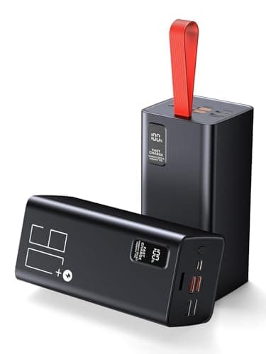 Batterie Externe 90000mAh, Power Bank PD 30W & QC 4.0 Charge Rapide avec écran numérique, Chargeur Portable Grande capacité 5 Sorties et 2 entrées, Batterie Externe iphone pour iPhone Samsung