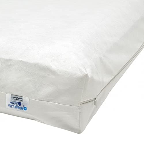 Euroallergy Superior - Housse de Matelas Anti-Acariens Certifiée. Intégrale avec Fermeture Éclair (140x200 x20 cm)