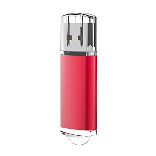 KOOTION 32Go Clé USB 2.0 Clef USB avec Trousseau 32Go Imperméable à l’Eau Jump Drive Mémoire Stick pour la Sauvegarde de l’Ordinateur/Ordinateur Portable