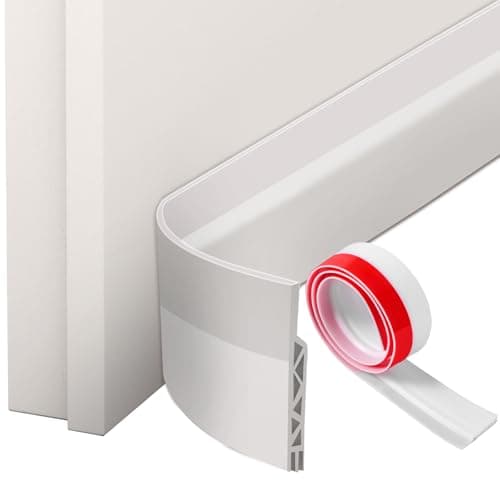 Oderra Bas de Porte Isolant, Boudin Porte, Boudin de Porte Isolant Phonique Porte 100 cm, Joint de Porte D'entrée, Joint Porte Stop à l'air Froid