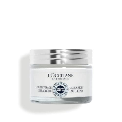 L'Occitane - Crème Confort Ultra Riche au Karité - Nourrit pendant 48H et Parfume - pour Peau Très Sèche et Sensible - Soin pour Toute la Famille dès 3 Ans - Idéal Froid Extrême - Fabriqué en France