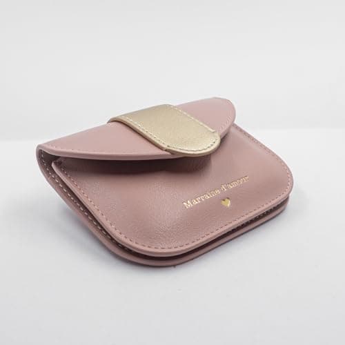 Manahia Porte Monnaie Femme - Marraine d'amour - Cadeau Marraine - Cadeau Marraine Anniversaire - Annonce Marraine - Demande Marraine - baptême - Portefeuille Femme