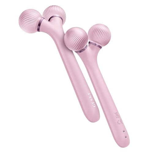 GESKE | Rouleau facial sonique SmartAppGuidedTM | 4 in 1 | Dermaroller | Appareil pour le visage | Rouleau dermique | Rouleau facial professionnel | Raffermit et redessine la peau du visage