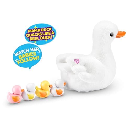 Pets Alive Mama Duck & Baby Surprise de ZURU Peluche Interactive