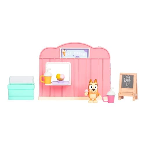 BlueY Mini Sets de Jeu Set de Jeu Le Magasin de Glaces Inclus : Figurine Bingo articulée et Accessoires