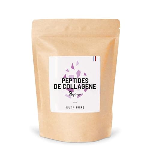 Peptides de Collagène Peptan | Complément Alimentaire Sport | Collagène, Acides Aminés, Protéine | Produit Breveté | Sans OGM ni Additifs | Sachet de 310g | 1 Mois | Made in France | Nutripure