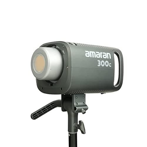 Aputure Amaran 300c RGBWW COB LED Studio Éclairage continu 300W CCT 2500K-7500K Bowens Point de Montage LED 26,580 Lux @ 1m Prend en Charge Le contrôle APP