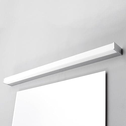 LED Applique Murale Philippa (Moderne) en Argent Métal e. a. pour Salle de bain (1 lampe,à), Applique, Lampe Murale, Eclairage, Luminaire Mural