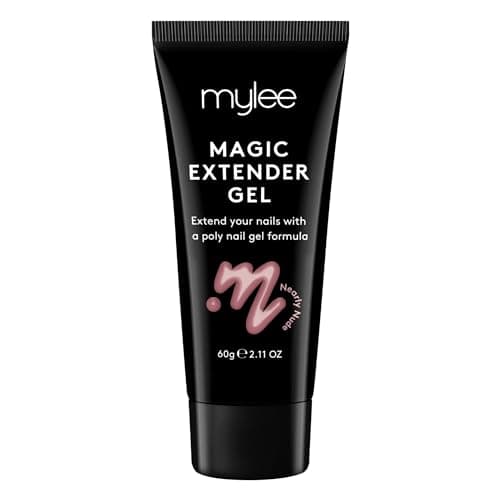 MYGEL de Mylee Magic Extender Gel 60g – Tenue longue durée, aspect naturel, gel pour extension d’ongle, pour débutant et professionnel, gel épaississant en acrylique, Nail Art (Nearly Nude)