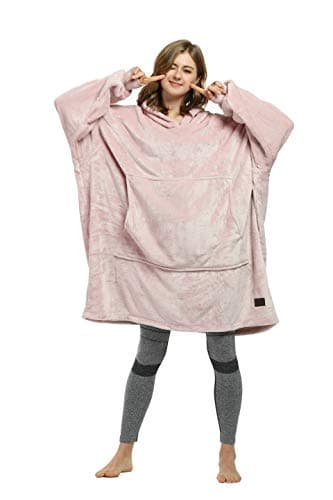 Catalonia Classy Sweat à Capuche Couverture surdimensionné, Pull en Molleton géant avec Grande Poche Avant, Super Doux Chaud Confortable pour Adultes Hommes Femmes épouse Petite Amie