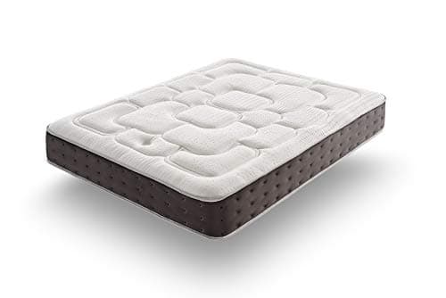 SIMPUR Relax | Matelas Epaisseur 30 cm Royal Top Visco-Graphene | 140x190 cm | Haut Niveau de conductivite Thermique | Reducteur electricite Statique | Perfect Soutien Haute Resilience