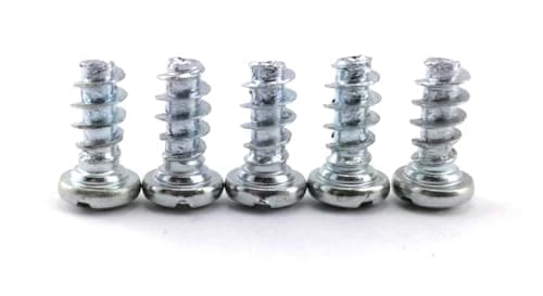 50 Vis Euro Vis de Charniere Vis de Coulisse 6.3 x 11.5