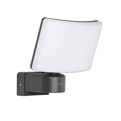 Oktaplex Lighting Projecteur LED extérieur Cali 30 W | Projecteur mural IP65 3 000 K blanc chaud | Projecteur anthracite