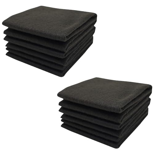 Lot de 10 chiffons de nettoyage magiques épais, réutilisables, en microfibre épaisse, pour voitures, cuisine, vitres (30 x 40 cm, 10 pièces)