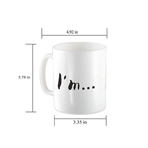 auvstar Tasse Amusante créative, Céramique Porc Nez Café Tasse de thé Nouveauté Tasse à Eau de Bureau à Domicile, Cadeau pour Famille, Ami, Enseignant (Nez de Cochon)