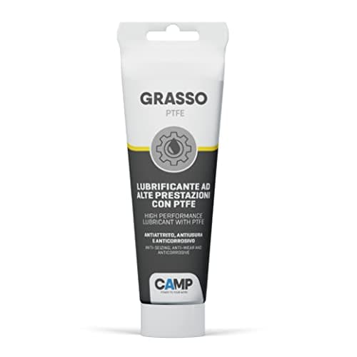 CAMP Graisse Ptfe, Graisse lubrifiante Synthétique Haute Performance À Base de Ptfe, Effet Anti-Usure et Anti-Épileptique, 150 ml