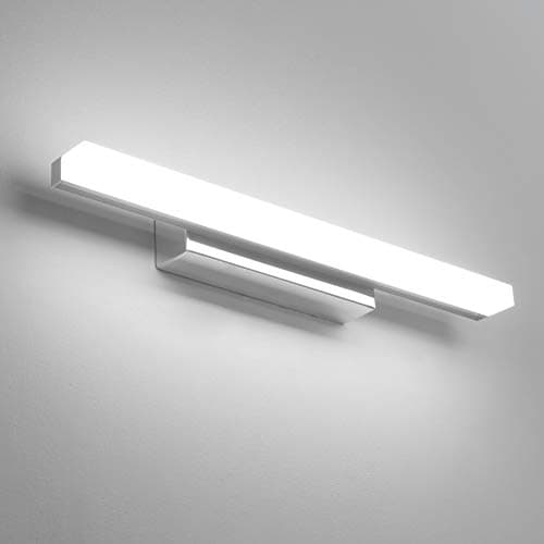 Klighten Lampe Miroir LED salle de Bains 9W 40cm, IP44 Lumiere Salle de Bain Miroir Moderne, Applique Murale Salle de Bain, 110-240V, 600 Lumen, Blanc Froid 6000K