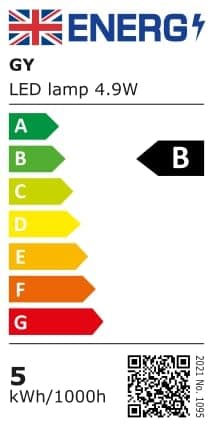 GY Ampoules LED GU10 4.9W Equivalent 80W, 790LM 4000K Blanc Neutre, Angle de Lumière 120°, Ampoule GU10 Led Efficacité Energétique, Non-Dimmable, Lot de 10