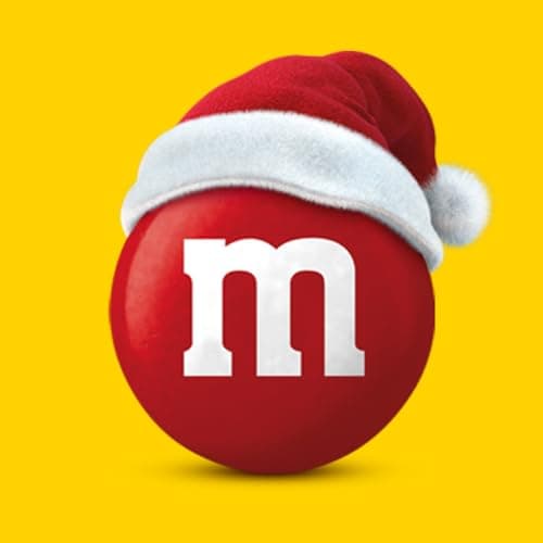 M&M's - Calendrier de l'Avent chocolat contenant des bonbons chocolat au lait M&M's CRISPY, CHOCO et PEANUT - 346g