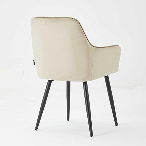 Colenis - Chaise de salle à manger Veli - Lot de 6 - Beige