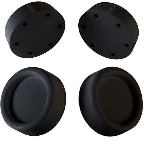 Plemont Patins anti-vibration | FABRIQUÉ EN ALLEMAGNE | Accessoire pour BOSCH, Privileg, AEG, Siemens | Amortisseurs Anti-Vibration | Tapis Anti-Vibration