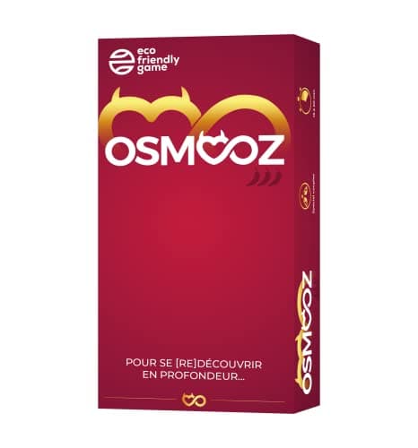 OSMOOZ Red - Jeu Couple - Jeux de société - Jeu de Carte – Cadeau Anniversaire Femme – Cadeau Homme - Cadeau Couple Original – Idée Cadeau Couple Saint Valentin 2024