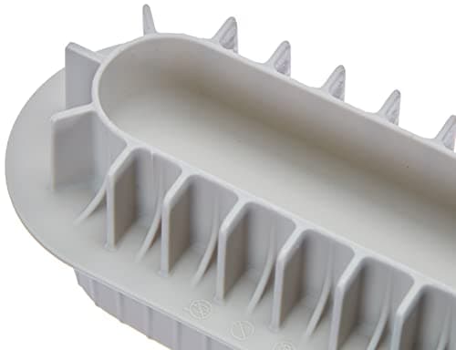 Silikomart 20.404.13.0065 Moule en Silicone Insert BUCHE, Gris Clair, 220X50 H 40 MM