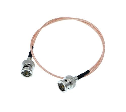 Uonecn Rg179 Cble BNC mle vers BNC 75ohm Megaflex HD-SDI cble pour Blackmagic HyperDeck Shuttle et BMCC Bmpc HyperDeck Caméras