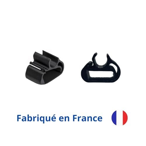Lot de 6 Clips de Serrage pour Peugeot 3008, 5008 & Citroën C5, DS7 - Colliers de Fixation Robustes pour Bras Essuie Glace Avant - Attache Balai Accessoire Tuyau Lave Glace Entretien Maintenance