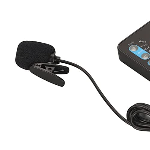 Changeur de Voix Portable, Carte Son Portable Mini Dispositif de Changement de Voix avec 8 Effets Sonores Fixes, Mini Dispositif de Changement de Voix Ghostface Changeur de Voix