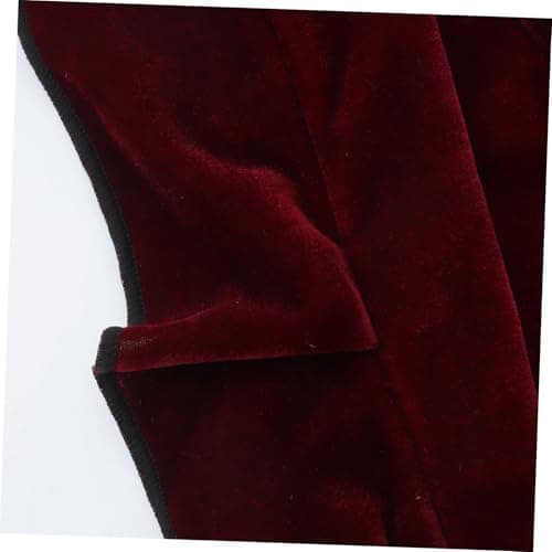 JEWEDECO Housse De Tabouret En Velours Doré Housse Pour Banc De Piano Housses De Banc Protecteur De Banc Couverture De Tabouret Couverture De Banc à La Maison Banquette Rouge