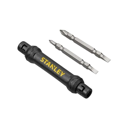 Stanley Tournevis de Poche 4 en 1 Phillips Noir