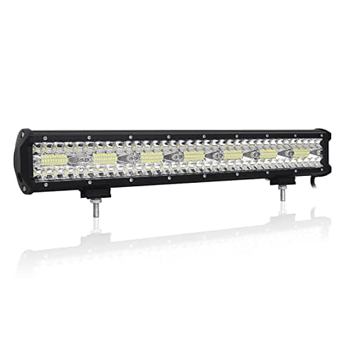 Willpower 51cm 20'' 420W Barre LED Faisceau de Spot et Inondation Rampe LED 12V 24V Étanche Bar a LED Feux Phare de Travail LED Projecteur LED pour 4x4 Voiture Camion Tracteur Quad Véhicule Bateau