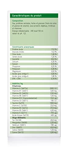 RECOACTIV Recovery Immunitaire pour Chats, 1 x 280 ML, Alimentation diététique complète hautement calorique en Cas de dénutrition et de Convalescence Ainsi pour la Prise de Poids