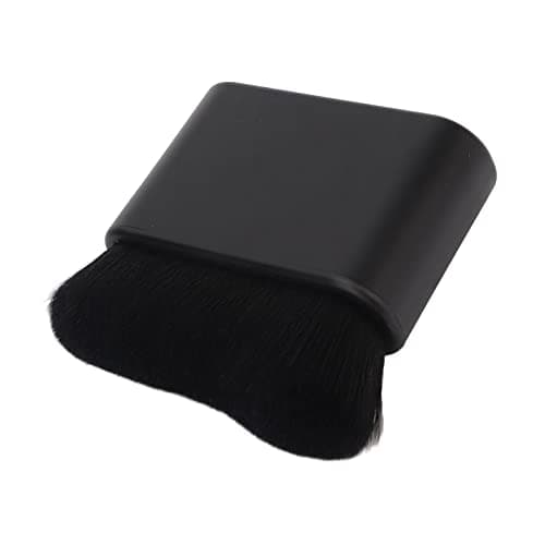 Grand Pinceau de Bronzage Plat, Pinceau pour Autobronzant, Pinceau de Bronzage Noir, Pinceau Bronzant Crème de Mélange Noir pour Maquillage du Corps du Visage Autobronzant