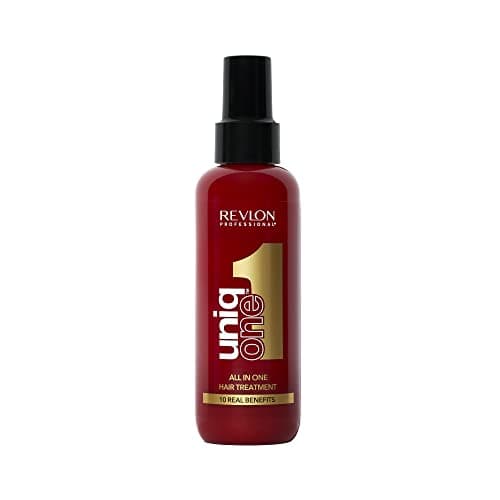 Revlon Professional UniqOne - Masque cheveux en Spray 10 en 1 - Protecteur de Chaleur pour Cheveux - Soin des Cheveux Sans Rinçage - Spray Cheveux Formule Vegan - Tous Types de Cheveux - 150 ml