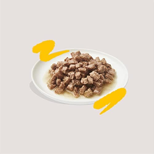 Edgard & Cooper Pâté Pour Chat, Adulte, (Dinde & Poulet, 85g x 18), Patée Morceaux en Sauce pour Chat, Viande fraîche et protéines de qualité, Pâté pour chat stérilisé et actif