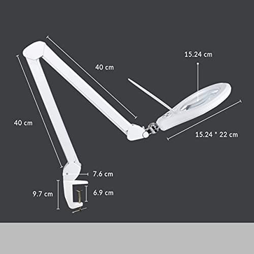 Neatfi Elite HD XL Super LED avec Pince Prise européenne, 6500K, Compatible avec Les Yeux (Blanc, 15 CM)