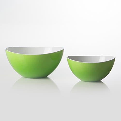 Omada Design Bol à salade ou à pâtes 20 cm, 1,5 L, en plastique incassable, empilable et va au lave-vaisselle, Ligne Trendy