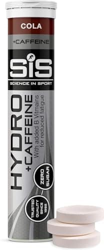 Science in Sport GO Hydro Tablettes d'Électrolytes 20 pièces Cola & Caféine - Vegan & sans gluten, Avec Sodium, Calcium, Potassium & Magnésium pour un équilibre électrolytique